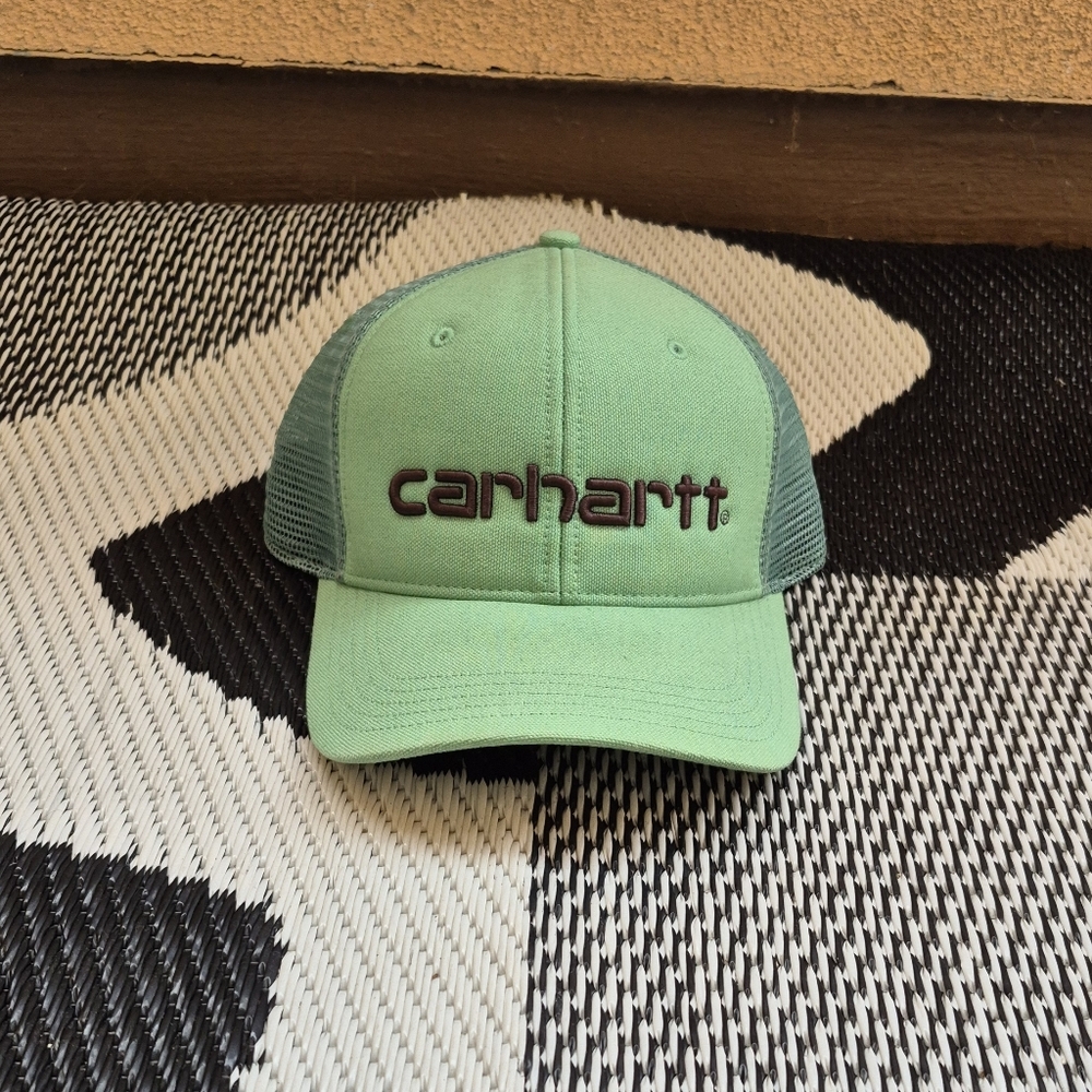 Carhartt Green Trucker Hat